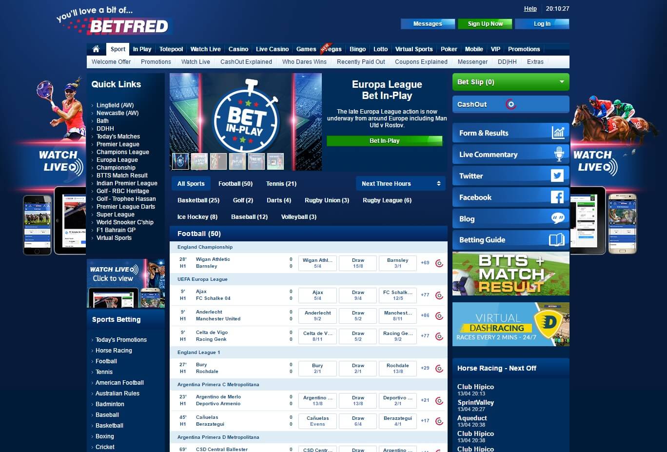 betfred sports